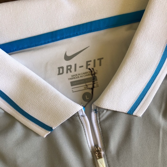 Nike Dri-Fit collared shirt LARGE - Picture 2 of 6